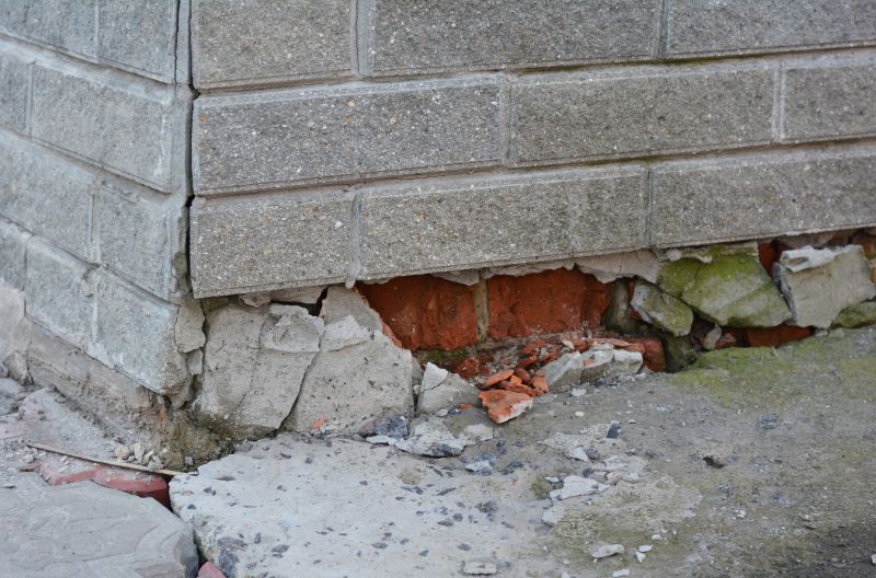 Damaged Brickwork